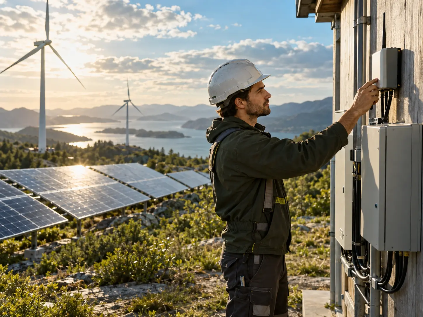 Renewable energy site